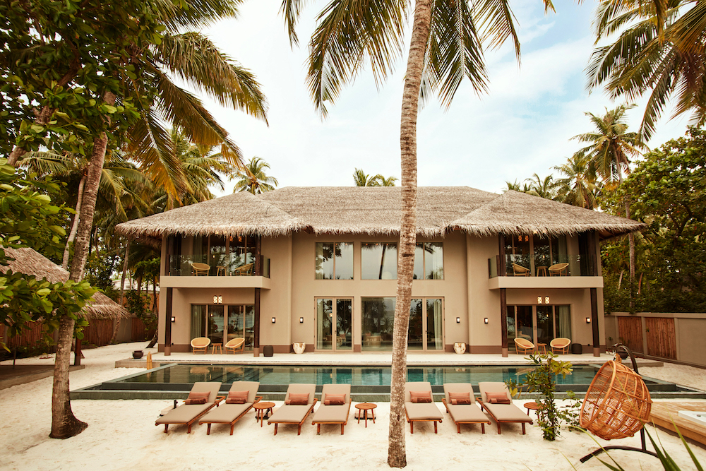 The Luxury Water Villa with pool